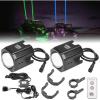 imageKEMIMOTO Whipless LED Whip Lights wMounts Fit 152 Roll Cage Compatible with Polaris RZR CanAm Maverick X3 CFmoto Kawasaki MultiColor ScratchResistant Alien Lights for SXS70mm dia