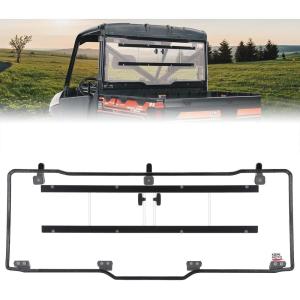 imageKEMIMOTO 2in1 Sliding Rear Window Vented Scratch Resistant Windshield Compatible with Polaris Ranger XP 1000 20172025Polaris Ranger 1000 20202025Polaris Ranger XP 900 20132019Sliding