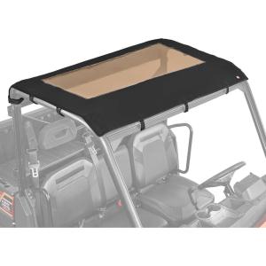 imageKEMIMOTO 3Seat UTV Soft Roof Top Waterproof Compatible with Polaris Ranger XP 1000 20172025 Ranger 1000 20202025 Ranger XP 900 20192025 Tinted Canvas Top Sunshade