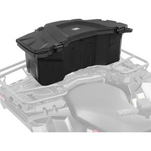 imageKEMIMOTO 40L ATV Rear Storage Box Waterproof 4 Wheeler Cargo Box Requires 0751 Inch Round Tube Racks with Stainless Steel Lock Compatible with Polaris Fourtrax CFORCE 450 Replace 2883258