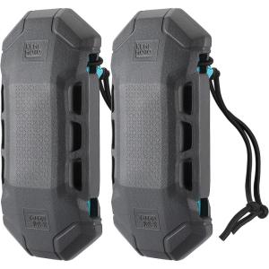 imageKEMIMOTO Boat Fenders Boat Bumpers for Docking Upgraded Boat Fenders Bumpers Fit for Bass Boat Jon Boat and Pontoon Boatwith Holes  Gray  2 PCS