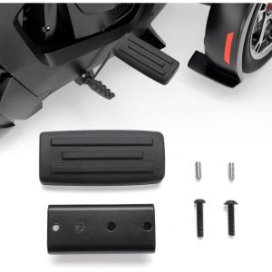 imageKEMIMOTO Brake Pedal Compatible with CanAm Ryker 600 900 Sport Rally Edition Large Brake Foot Rest Extended Pedal Footboards No drill