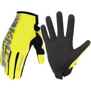 imageKEMIMOTO Dirt Bike Gloves for MenWomen Touchscreen Breathable Motorcycle Gloves Summer for Motocross Bikingyellow