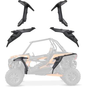imageKEMIMOTO Fender Flare Set Extended Fender Flares Against Mud and Dirt 85 Inch FrontampampRear Mud Flap Compatible with 20142023 Polaris RZR XP 10004 20162023 XP Turbo420182023 Turbo S4