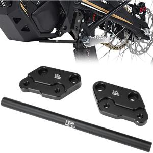 imageKEMIMOTO Foot Peg Extension Bracket Kits Compatible with Talaria Sting for Electric Dirt Bike Talaria MX3 MX4 Footpegs Extenders