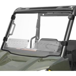 imageKEMIMOTO Front Vented Windshield Compatible With Polaris Ranger Midsize 570 500 SPCrew 20152025 Scratch Resistant PC UTV Window Compatible With Ranger ETX EV Accessories Parts Not Fit FullSizeVent