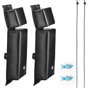 imageKEMIMOTO Jet Ski Fenders PWC Bumpers with Boat Fender Clips ampamp FoldFit Design UltraStable MarineGrade Protection for Jet Skis PWCs and Watercraft