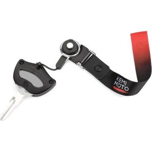 imageKEMIMOTO Key Holder Compatible with CanAm Spyder Key for Spyder Accessories Aluminum Keys Cover for 20142023 RS RTS RT ST STS F3 All Models with LanyardPlastic