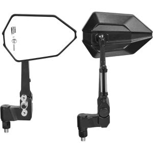 imageKEMIMOTO Motorcycle Handlebar Mirrors M8 M10 Premium DieCast Aluminum Universal Motorbike Rear View Side Mirror Adjustable Fit for Scooter ATV Street Bike Universal Motorcycle Accessories