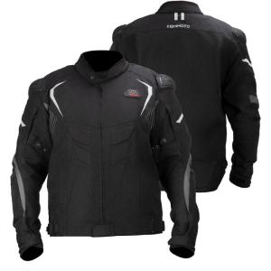 imageKEMIMOTO Motorcycle Jacket Men with CE 2 Armored All Protection Jacket All Season Motorbiker Jacket WindproofBlack