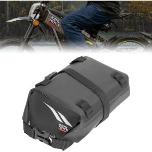 imageKEMIMOTO Motorcycle Rack Bag Waterproof Luggage Bag Compatible with Surron Talaria Electric Dirt Bike 15L