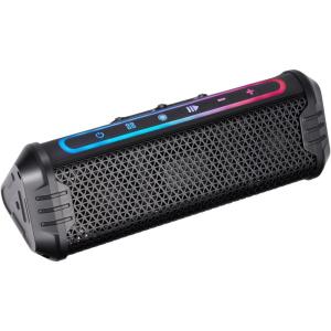 imageKEMIMOTO Motorcycle Speakers BluetoothCompatible Waterproof Radio ATV Sound BarAUX inUSB Sound SystemRGB Lighting78125 in Handlebar Speaker Aluminum Alloy