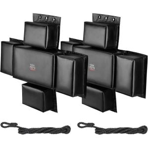 imageKEMIMOTO PWC FenderJet Ski Bumper Dock BumperLarge Area Boat Fender for DockingFolding Design Boat Bumper with 197in Horizon Length2Packs