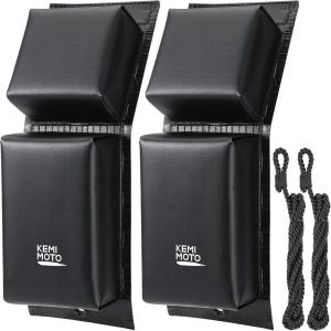 imageKEMIMOTO PWC Jet Ski Bumpers Boat Bumpers for Docking Folding Design Fenders with Length 135in18in Jet Ski AccessoriesBlack