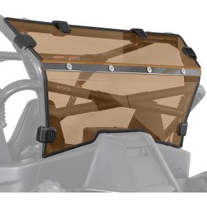 imageKEMIMOTO Rear Windshield Scratch Resistant Compatible with CFMOTO ZForce 950 HO  HOEX 20222024  ZForce 950 Sport 20202022 G1 Hardcoated Polycarbonate Rear Clear WindowTinted