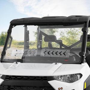 imageKEMIMOTO Scratch Resistant Front Windshield Compatible with Polaris Ranger XP 1000Crew 20172025 Ranger 1000Crew 20202025 Ranger XP 900Crew 20132019Vented Windshield