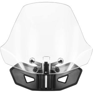imageKEMIMOTO Sport Windshield Compatible with CanAm Ryker 600 900 Sport ampamp Rally Edition from 20192023 Ryker Windshield 3 inches Stroke Adjustable Translucent  Replace 219401023 219400771Extended model