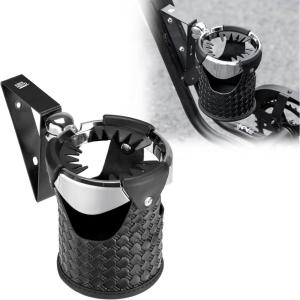 imageKEMIMOTO Super73 Cup Holder PU Leather Compatible with Super73 Under Seat Drink Holder Super 73 Accessories Black