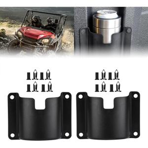 imageKEMIMOTO UTV Door Mounted Cup Holders Compatible with Pioneer 700 7004 1000 10005 10006 Fit Bottle Drink with Handles up to 18 oz for Front and Rear Door Storage Accessories 2 PCS