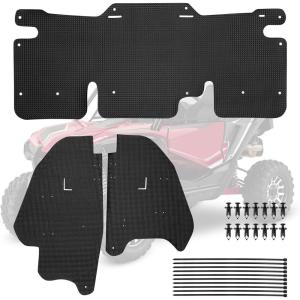 imageKEMIMOTO UTV Mud Guards for 2019 Talon 1000RX ampamp 2020 Talon 1000X4 3 Pack
