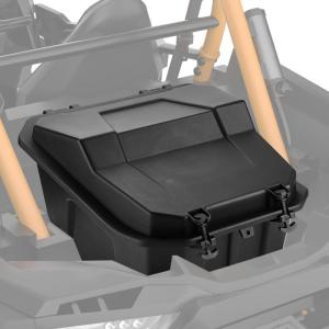 imageKEMIMOTO UTV Rear Cargo Box 69 QT Storage Box Compatible with Polaris RZR 900 S 1000 XP Turbo S RZR XP 1000 Cargo Bed Box 2881193 LowDensity Polyethylene Cargo Storage Box