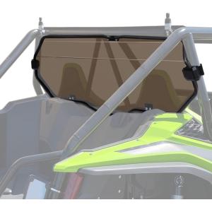 imageKEMIMOTO UTV Rear Tint Windshield Compatible with Talon 1000X 1000R Window UVResistant Tint Clear Polycarbonate Back Window Replaces 0SB73HL6A00 Blocks DustMud Not for 4Seat Model