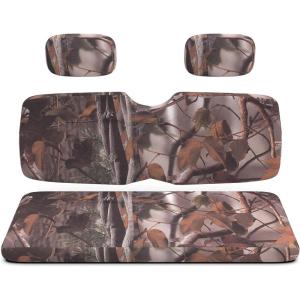 imageKEMIMOTO UTV Seat Covers Waterproof 1680D Compatible with Ranger 500 700 800 20022008 Camo Bench Seat Cover with Durable Fabric and Waterproof PVC CoatingParts Accessories