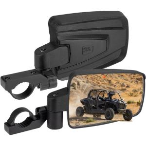 imageKEMIMOTO UTV Spring Back Side Mirrors No Need to Reset After Hitting BranchesRainproofAutomatic Folding Fit in 165quot2quot Rollbar Compatible with Polaris RZRCan Am X3PioneerTalonMuleCFMOTO