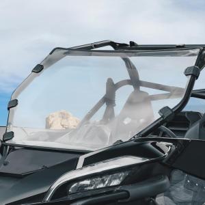 imageKEMIMOTO UTV Windshield Scratch Resistant Compatible with CFMOTO ZForce 950 HO  HOEX 20222024  ZForce 950 Sport 20202022 G1 Hardcoated Polycarbonate Front Full Windshield