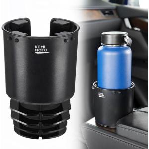 imageKEMIMOTO Universal Cup Holder Expander  Fits Hydro Flask Yeti 1840oz 30in38in Diameter Bottles  fit 32in Diameter Cup Holder for Car RV Truck UTV Golf Cart