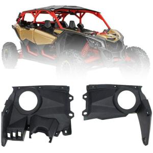 imageKEMIMOTO X3 Front Dash Speaker Pods 65 inch Speaker Pods ampamp Dash Kit Compatible with Can Am Maverick X3ampampMax Sound System Enclosure LH and RH Panels