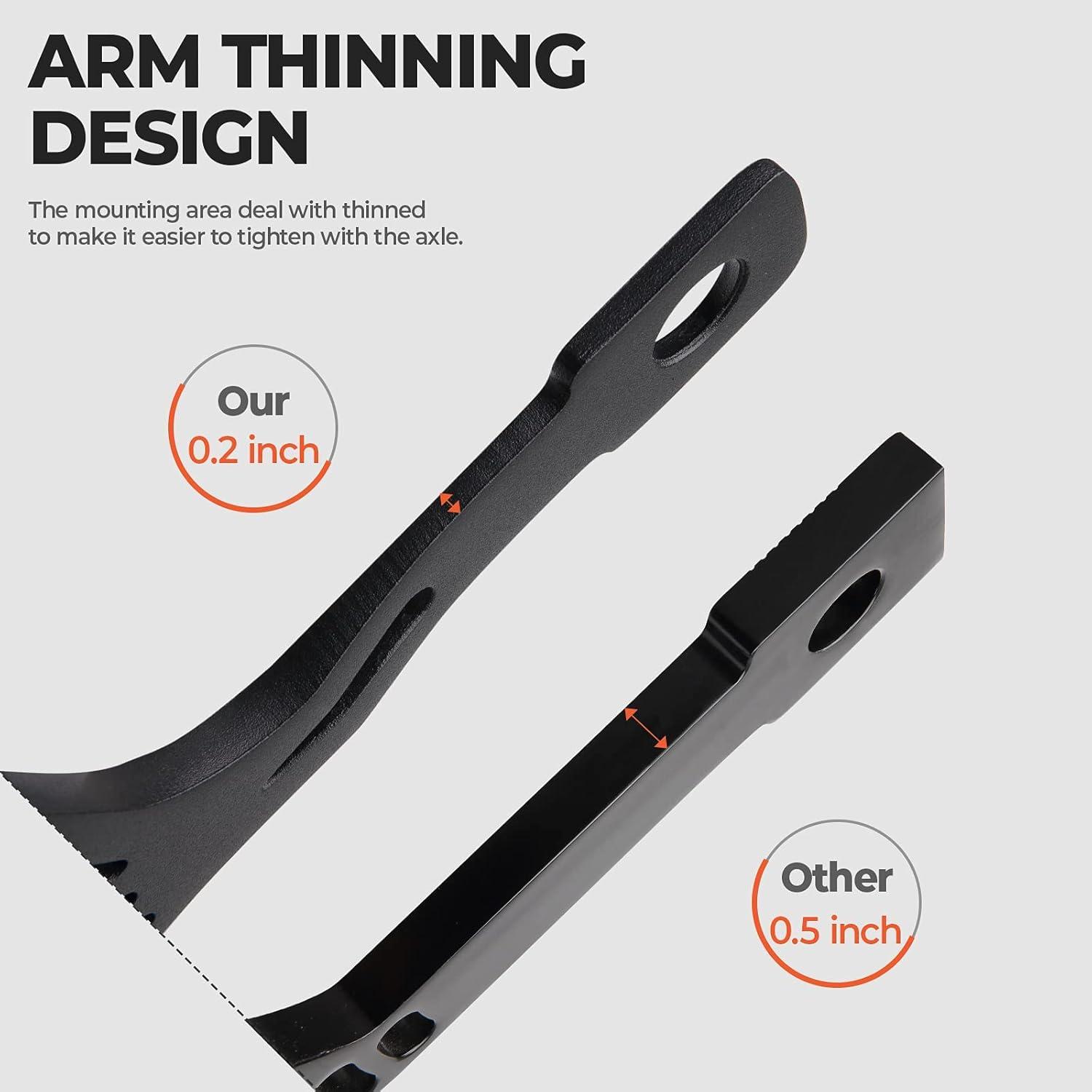 imageKEMIMOTO Curved Motorcycle License Plate Holder Side Motorcycle License Plate Mount Tag Bracket Black for Cruise Sportbike Street Bike