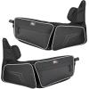 imageKEMIMOTO 2024 2025 2026 XP 1000 Front Door Bags UTV Storage Side Tool Bags PVC Wear Resistant Zippers Compatible With Polaris RZR XP 10004 1000 Accessories 2024 2025 2026Grey