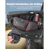 imageKEMIMOTO 2024 2025 2026 XP 1000 Front Door Bags UTV Storage Side Tool Bags PVC Wear Resistant Zippers Compatible With Polaris RZR XP 10004 1000 Accessories 2024 2025 2026Red