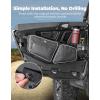imageKEMIMOTO 2024 2025 2026 XP 1000 Front Door Bags UTV Storage Side Tool Bags PVC Wear Resistant Zippers Compatible With Polaris RZR XP 10004 1000 Accessories 2024 2025 2026Grey
