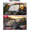imageKEMIMOTO 2in1 UTV Front Flip Windshield with Upgraded Clamps Compatible with CFMOTO ZForce 950 HO SPORT 20222023  HO EX 20222024  ZForce 950 20202022 Clear Visibility Easy Installation