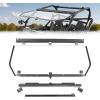 imageKEMIMOTO 2in1 UTV Front Flip Windshield with Upgraded Clamps Compatible with CFMOTO ZForce 950 HO SPORT 20222023  HO EX 20222024  ZForce 950 20202022 Clear Visibility Easy Installation
