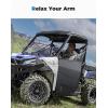 imageKEMIMOTO Aluminum Half Door Compatible with Polaris Ranger XP 1000 20182025 Ranger 1000 20202025 Lower Door Panels with PC Window to Expand Visibility