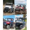imageKEMIMOTO Aluminum Half Door Compatible with Polaris Ranger XP 1000 20182025 Ranger 1000 20202025 Lower Door Panels with PC Window to Expand Visibility