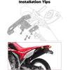 imageKEMIMOTO Fender Eliminator Compatible with CRF300L 20212025 Motorcycle License Plate Bracket Holder Tail Tidy CRF300L RALLY 20212025