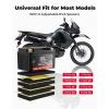 imageKEMIMOTO Lithium Motorcycle Battery YTX15LBSYTX14AHBS LiFePO4 Lithium Battery 12v 7Ah PreCharged Powersports Battery with 4 UniversalFit EVA Spacers Compatible with Motorcycle ATV Jet Ski  12V 6Ah 480CCA