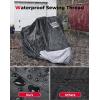imageKEMIMOTO Motorcycle Cover with Lock Hole Compatible with Surron Grom Navi CT125 Z125 Pro TNT 125135 Super73 SZR Mini Motorcycle Rain Cover Waterproof Sunlight Dust All Weather