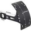 imageKEMIMOTO Motorcycle License Plate Bracket Universal Curved Side License Plate Holder for Sportster Softail Dyna Sport Bike Compatible with Cruiser Iron 883 1200 Street Glide Forty Eight Sportster s