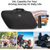 imageKEMIMOTO Motorcycle Saddlebag Liner Bag Hard Saddle Bag Insert 24L Singleside Travel Luggage Compatible with 19802023 Touring Models Street Glide 19802025 Road King Road Glide