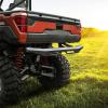 imageKEMIMOTO Rear Bumper Brush Guard ImpactResistant Heavy Duty Steel Compatible with Polaris Ranger 1000XP 1000CrewPremiumNorthStar 201820252882529 Tow Hitch Ready ampamp No Drilling Required