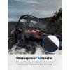 imageKEMIMOTO Soft Rear Window with Zipper Design Winter Windproof Windshield Compatible with Polaris Ranger 1000XPCrew ampamp Ranger 900XPCrew Winter Warm Waterproof Dustproof 20132025 AccessoriesWith zipper
