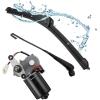 imageKEMIMOTO UTV Electric Windshield Wiper Motor Kit For Most UTV Compatible with Can Am Defender Pro Compatible with Mule Teryx 16quot 12V Wiper Blade