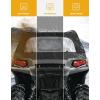 imageKEMIMOTO UTV Rear Windshield with Zipper Window  Soft Waterproof 2in1 Compatible with Polaris RZR 570 RZR Trail 570 2014 800 S 800 900