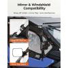 imageKEMIMOTO Upgraded X3 Upper Door Side Window Compatible with 20172025 CanAm Maverick X3 2Seater Model Quality Zipper Keep Warm and Dry Waterproof Windproof Work with Side Mirror Windshield RoofX3 WINDOW  LIGHT