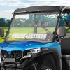 imageKEMIMOTO Vented Front Windshield Compatible with CFMOTO UFORCE 600 20212026800 XL 20252026 ScratchResistant Windshield with PreInstalled Rubber Strips HardCoated PC Window Accessories